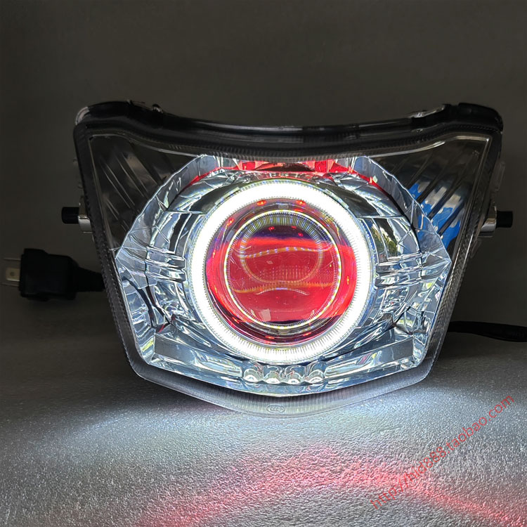 适用本田NS110L大灯总成LED透镜