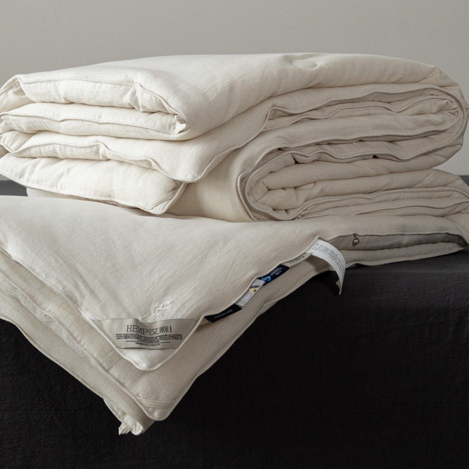 觅森天丝棉麻春秋被抗菌被芯