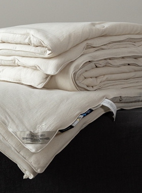 觅森MESER正品天丝棉麻春秋被雨露汉麻恒温被山宁泰抗菌被芯冬被