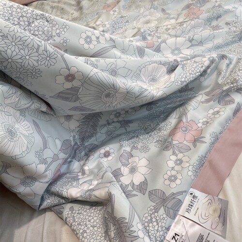 正品沃尔德天丝夏被珍珠美肤大豆纤维夏凉被可水洗机洗空调被薄被