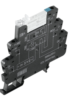 魏德米勒 TRS 24VDC ACT 超薄继电器 通讯继电器 1381900000