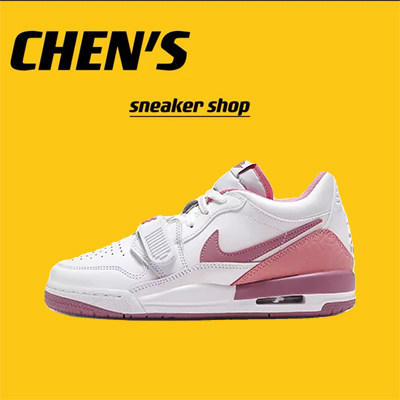 Air Jordan AJ312 白粉草莓熊女子复古低帮运动篮球鞋 FN3407-161