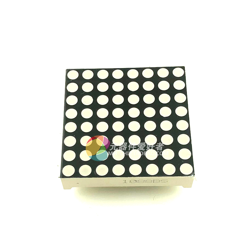 LED点阵模块 3mm 8*8 1088AS共阴 1088BS共阳 高亮 红色 16只脚