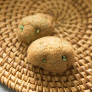 【YOU&ME】AFTERFLY原创可爱羊毛毡仿真发芽土豆胸针马铃薯冰箱贴