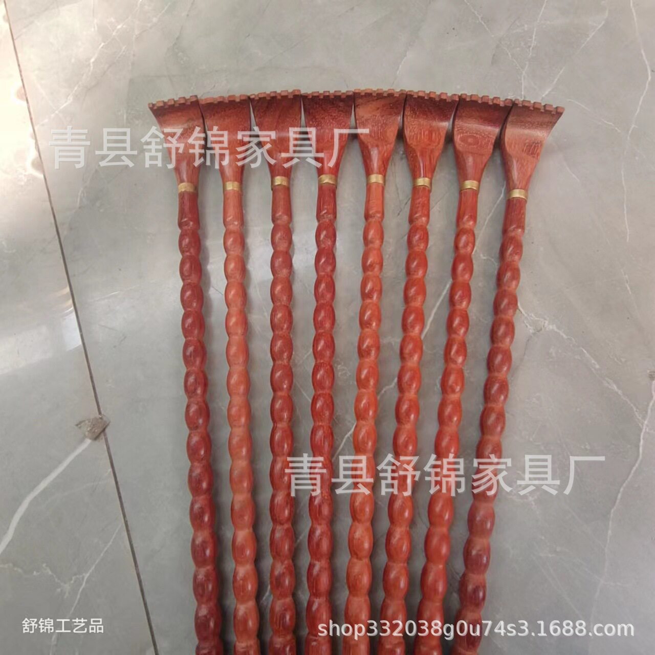 厂家鸡翅木珠子挠红花梨痒痒挠家用方便痒痒挠现货