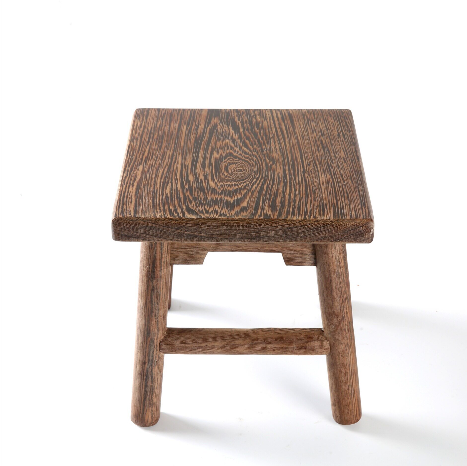 鸡翅木圆角家用板凳方凳实木凳子原木矮凳换鞋凳木质餐凳