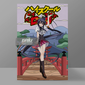 恶魔高校DxD雷光巫女装饰画