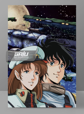 一条辉装饰画早濑未沙墙画超时空要塞壁画太空堡垒ROBOTECH挂画