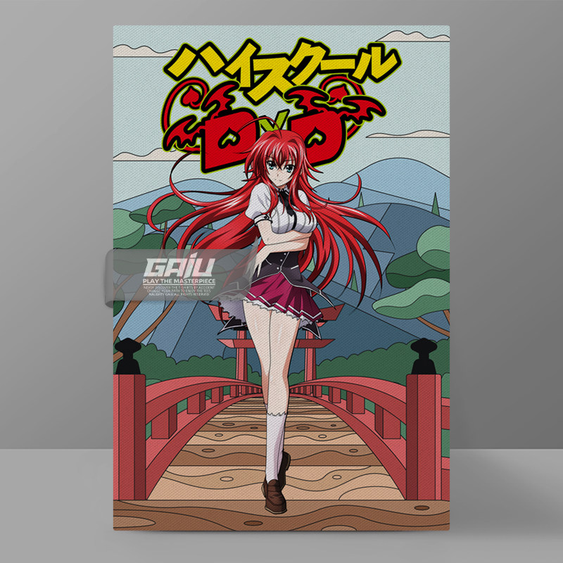 恶魔高校DxD红发魔乳姬装饰画