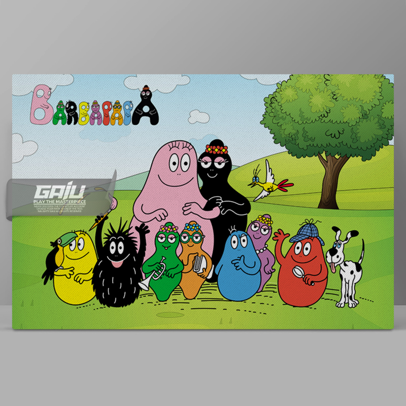 巴巴爸爸LesBarbapapa装饰画