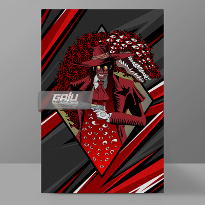 皇家国教骑士团厄夜怪客装饰画