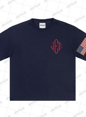 epstein T-shirt / 爱泼斯坦萝莉岛同款衣服JEE刺绣圆领短袖t恤