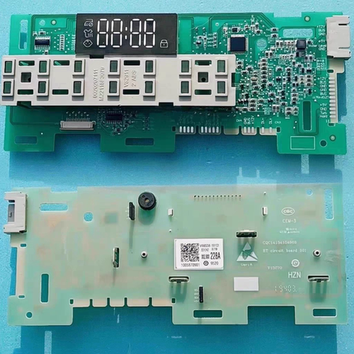 海尔洗衣机XQG100/G90018HB12G/EG10012B509G/0021800228A显示板