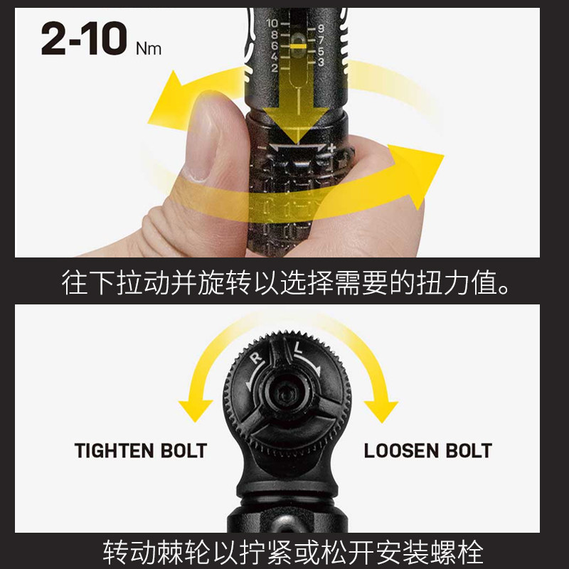 TOPEAK 탄소 섬유 도로 산악 자전거 토크 렌치 세트 미니 유지 보수 및 수리 차량 도구 장비