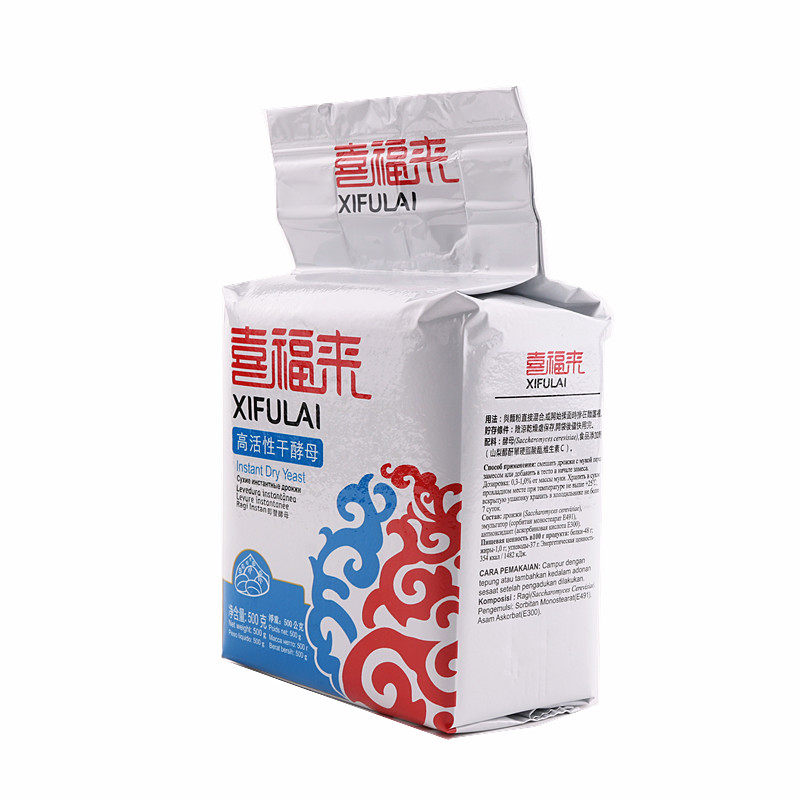 安琪酵母 喜福来低糖型 高活性干酵母 发粉 包子馒头发酵粉 500克