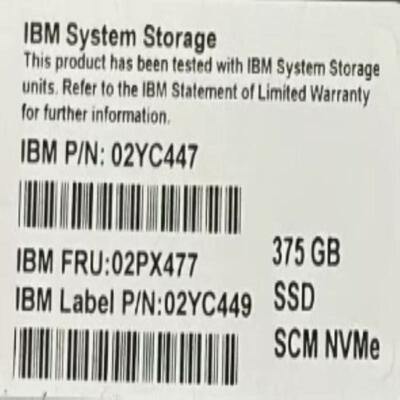 02PX477 IBM FS9200 375GB SSD S(念奴配件）
