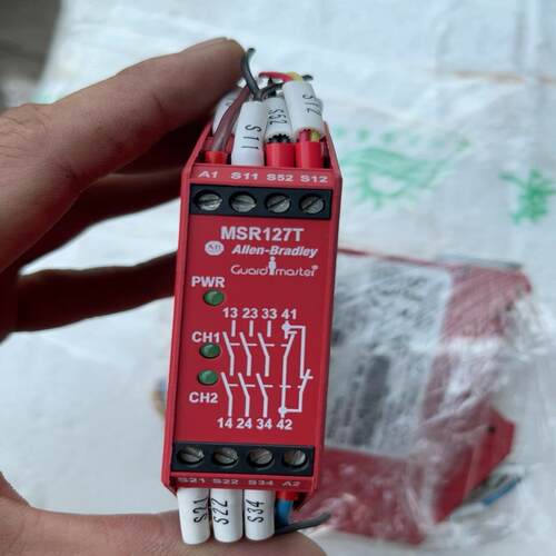 AB安全继电器MSR127T拆机(念奴配件）