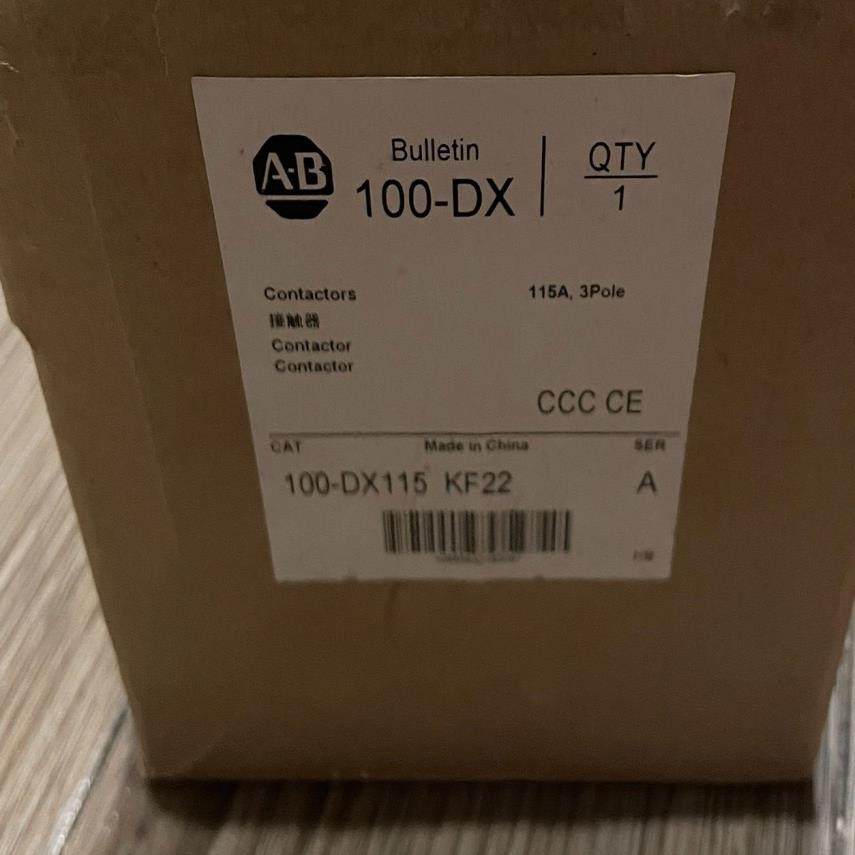 100-DX115KF22 罗克韦尔接触器(念奴配件）