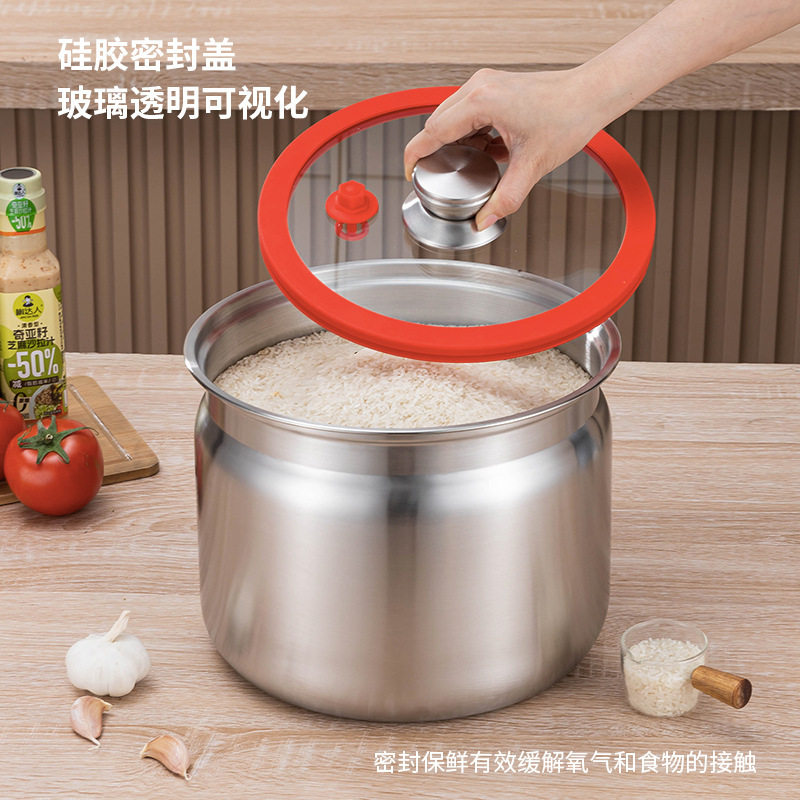 不锈钢密封罐咖啡豆储物