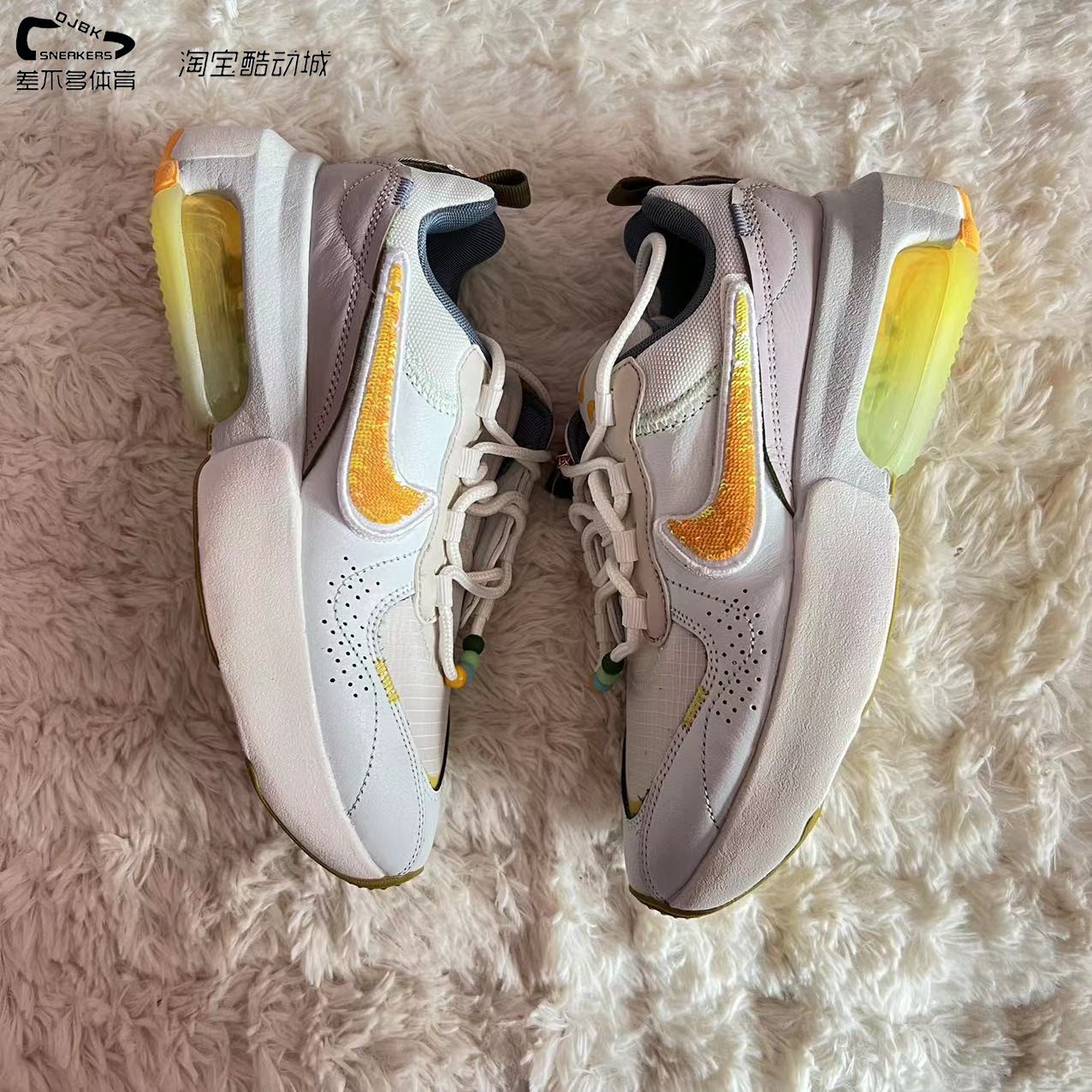 耐克Nike Air Max Verona 低帮 运动休闲鞋 女款白黄 CZ8685-131 运动鞋new 运动休闲鞋 原图主图