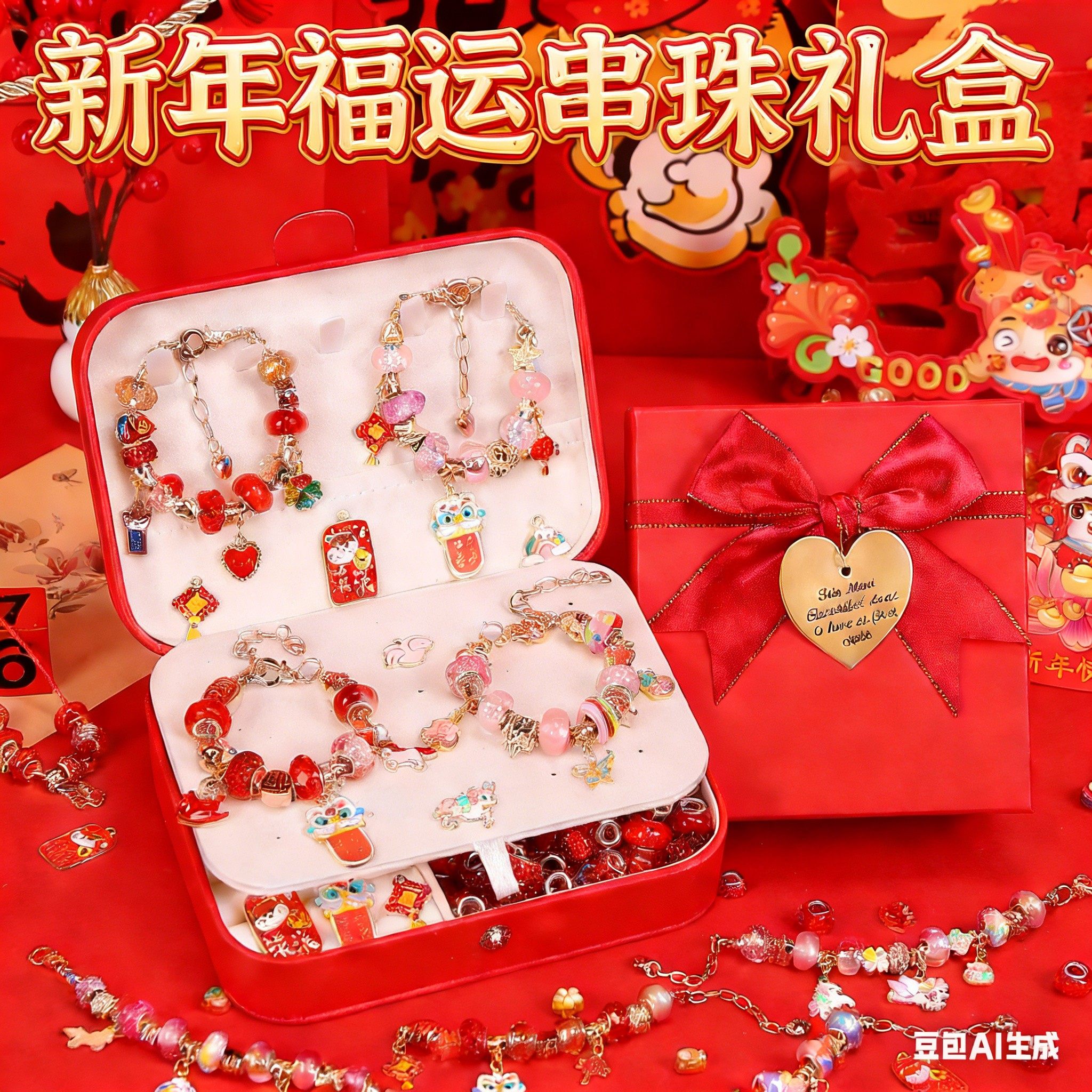 女孩子的新年礼物新款2026马年儿童玩具手链公主首饰礼盒10岁十12,玩具/童车/益智/积木/模型,过家家玩具,淘宝优惠券,粉丝福利购,淘宝优惠卷