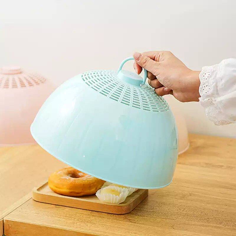 菜罩厨房饭桌罩塑料防苍蝇透气桌餐罩家用剩菜剩饭菜盖罩子食物罩