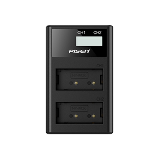 品胜NP-W126S双槽充电器适用富士XT30 XT20 X100F XT100 XT200 XA5 XA20 XT2 XA7 XT10 XE3 XE4 XE5XT3双座充