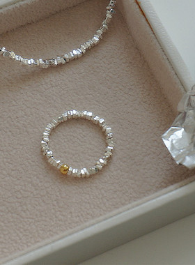 925银百搭细闪璀璨戒指