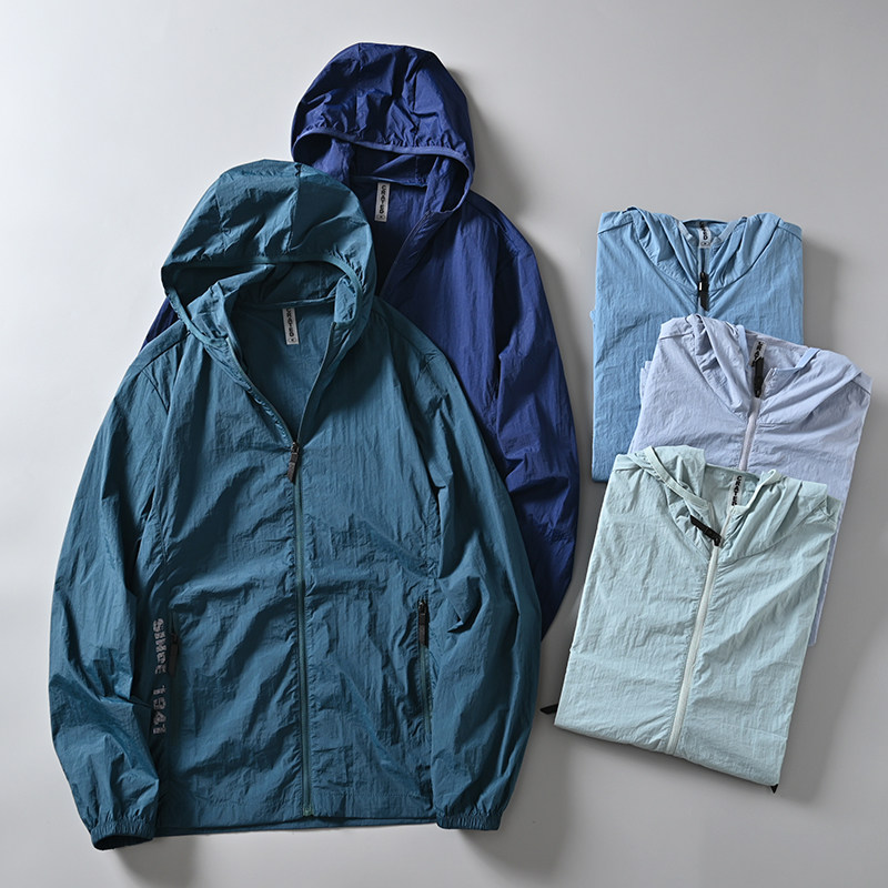 外贸原单UPF50+防晒透气夏季男士户外潮流休闲连帽夹克皮肤衣外套,男装,时尚防晒服,淘宝优惠券,粉丝福利购,淘宝优惠卷