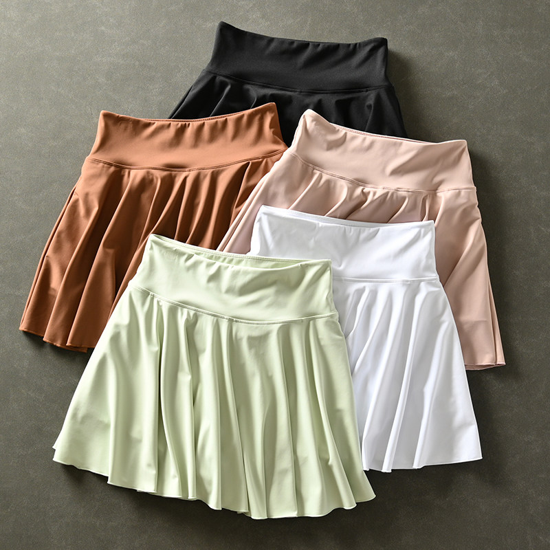 百褶半身网球裙速干瑜伽运动裙