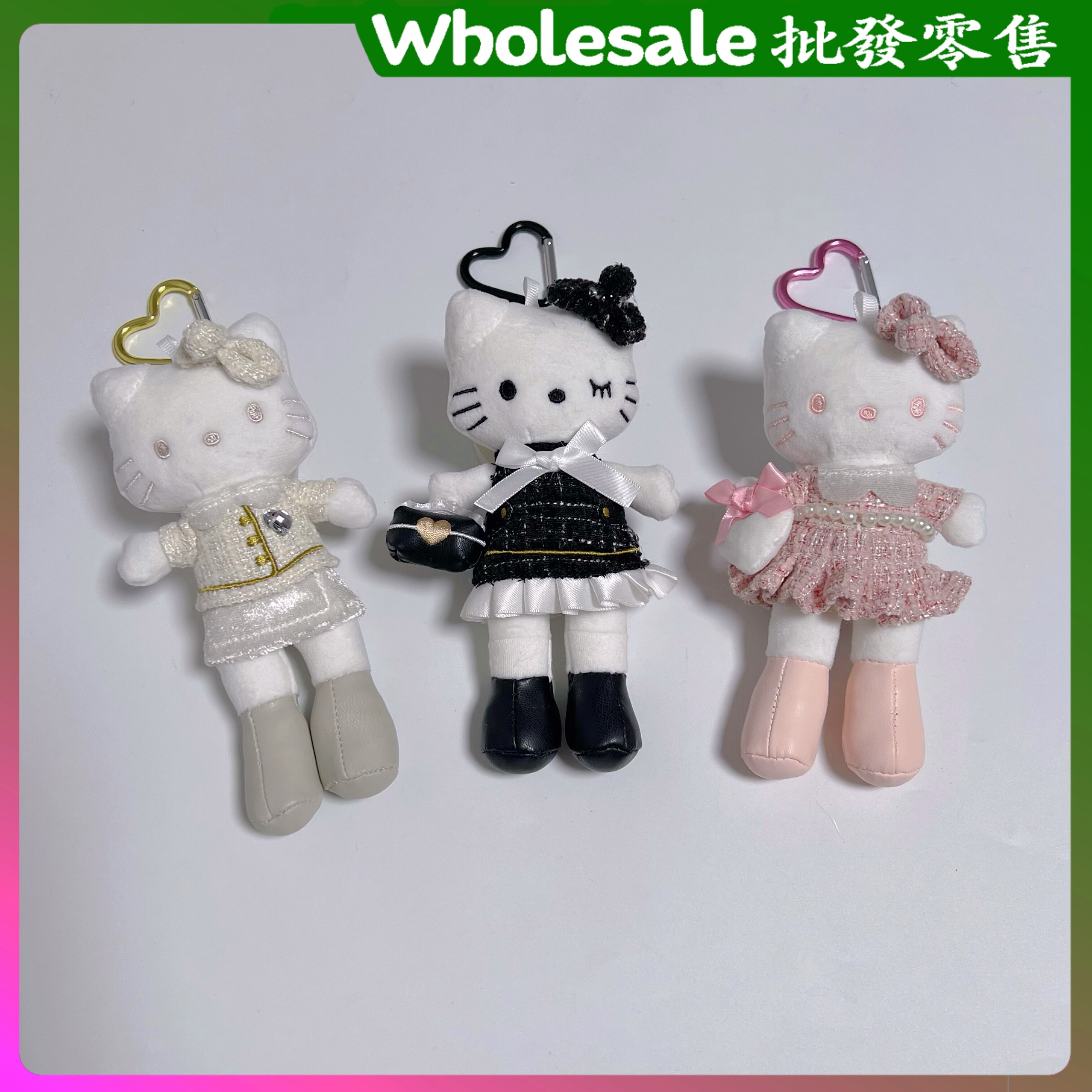 可爱kt猫JK裙包包挂件车钥匙扣软萌少女心玩偶公仔小礼物背包挂饰,服饰配件/皮带/帽子/围巾,包挂件,淘宝优惠券,粉丝福利购,淘宝优惠卷