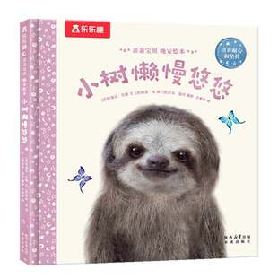 精 小树懒慢悠悠 亲亲宝贝晚安绘本 英 未来 阿曼达·伍德 新华正版
