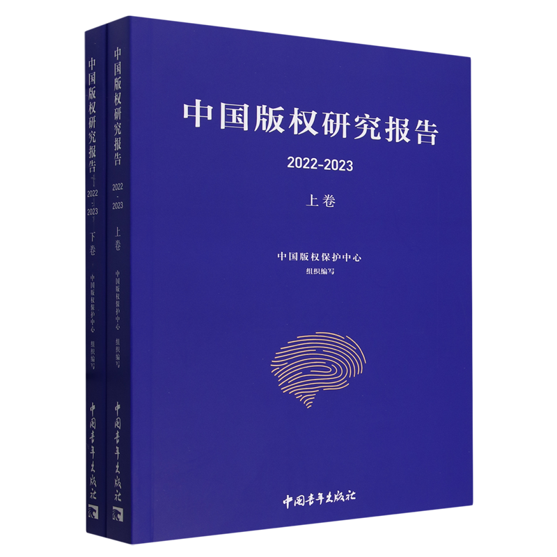 【新华书店正版】中国版权研究报告(2022-2023上下)中国版权保护中心中国青年