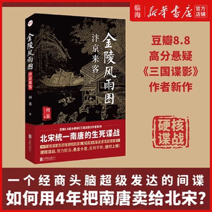 汴京来客 金陵风雨图 何慕 经商头脑发达 历史谍战悬疑推理小说书籍貔貅刑蚍蜉杀 间谍如何用4年把南唐卖给北宋 新华正版