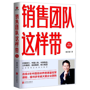 臧其超 修订升级版 销售团队这样带 北京联合 新华正版