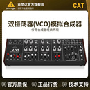 CAT 双VCO模拟合成器现场演出作曲录音棚滤波器 百灵达 BEHRINGER