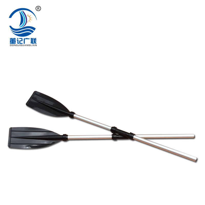 广联船业加固式不锈钢船桨手划桨 适用塑料橡皮艇木船玻璃钢船