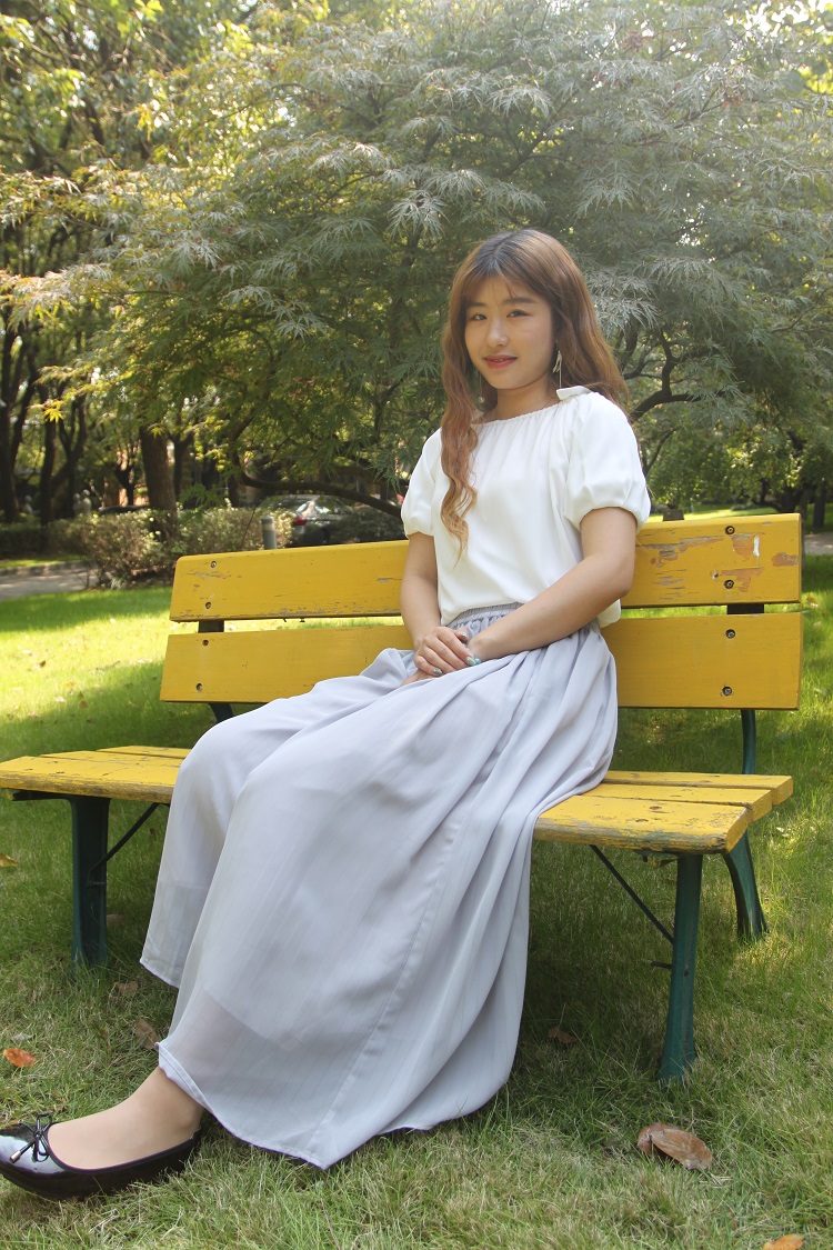 夏季清凉纯色长款日系裙裤