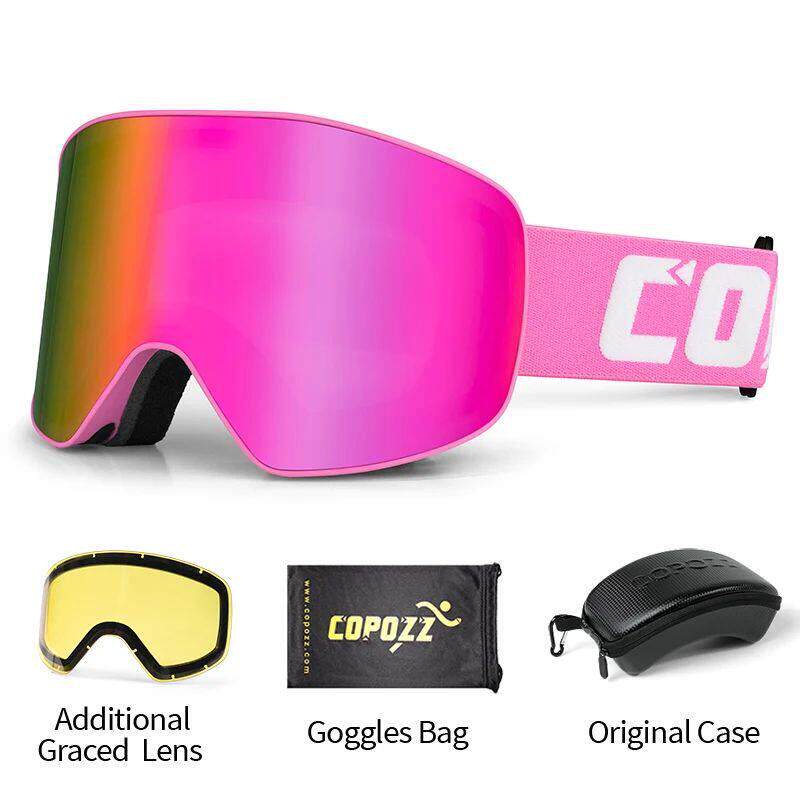 Professional Ski Glasses Men Women Anti-fog Cylindrical Snow