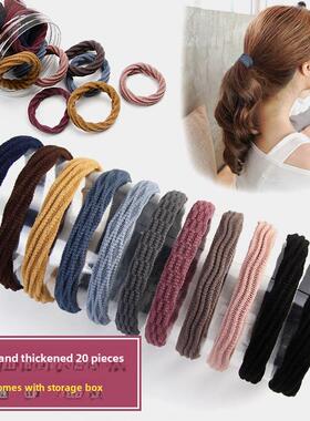 Hairband rubber band women's headband Korean high elasti