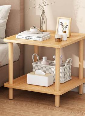Bedroom bedside table simple sofa side small tea table床头柜