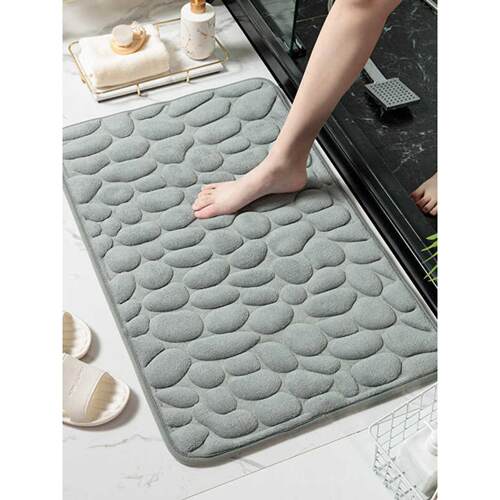 Coral fleece anti slip absorbent mat bathroom防滑吸水垫浴室