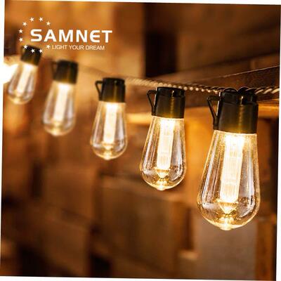 LED Solar String Lights Christmas Decoration Light Bulb IP65