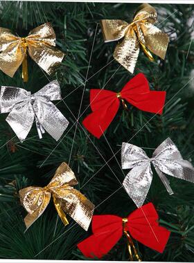 Christmas mini bow Christmas tree wreath accessories圣诞装饰