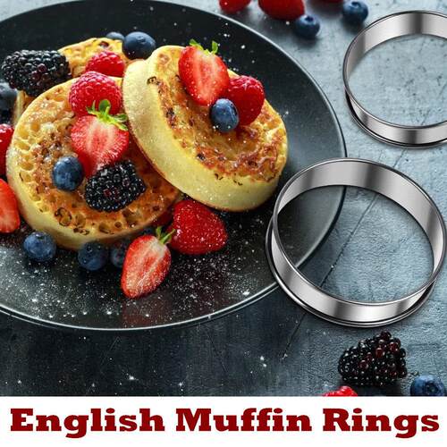 Crumpet Rings English Muffin Rings Tart Rings for Baking