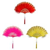 Pendant Handheld Hand Fan Decor Folding