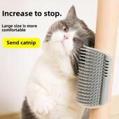 猫角擦洗器猫刮擦玩具擦洗器按摩刷