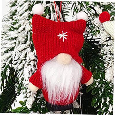 Christmas Wool Cute Faceless Plush Doll Gnome Decoration Han
