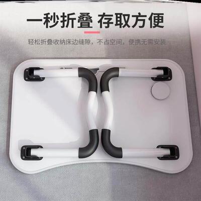 Foldable notebook student dormitory study table bed desk
