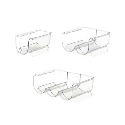 Stackable Bottle Holder Storage Organizer Rack Display